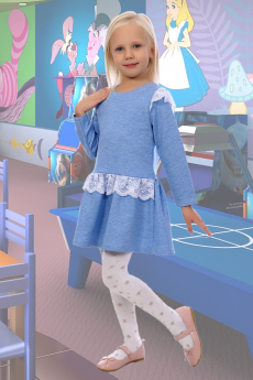 Нежное голубое платье для девочки Натали со скидкой