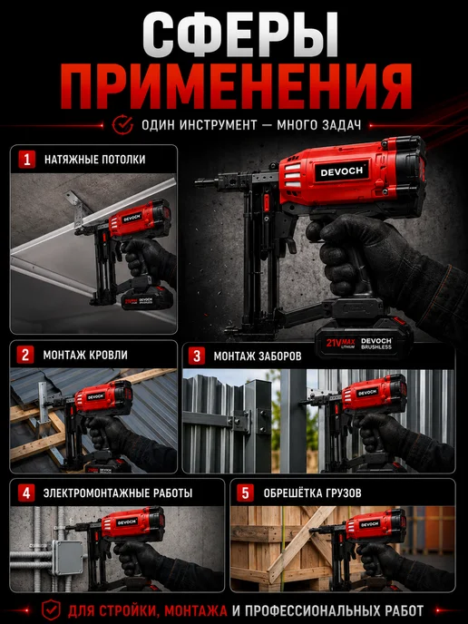 Фото товара 25338, гвоздезабивной пистолет 